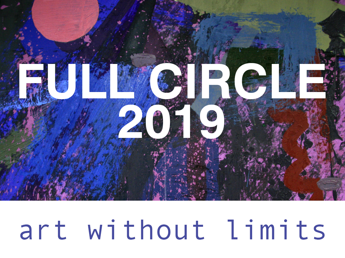 Full Circle 2019 art without limits graphic.