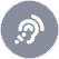 Assistive listening device icon