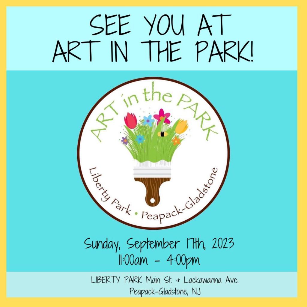 Logo for Art in the Park 2023.