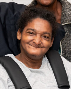 Headshot of artist Rasheedah Mahali