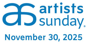Artists Sunday logo. November 30, 2025.
