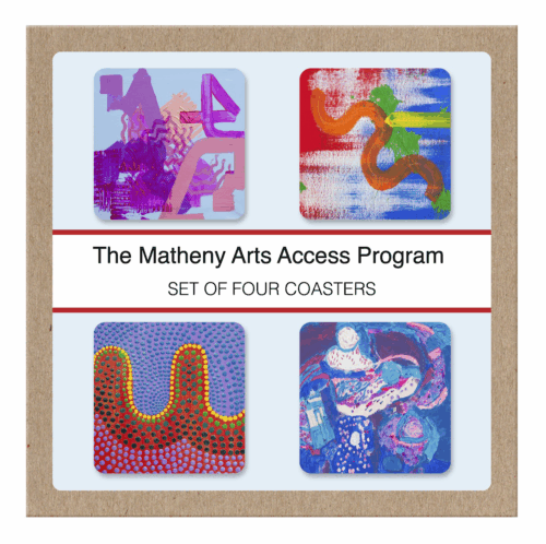 Arts Access Coaster Set