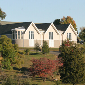 External view of the Robert Schonhorn Arts Center.
