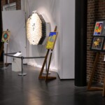 Arts access paintings on display at Access-ABILITY 2020.